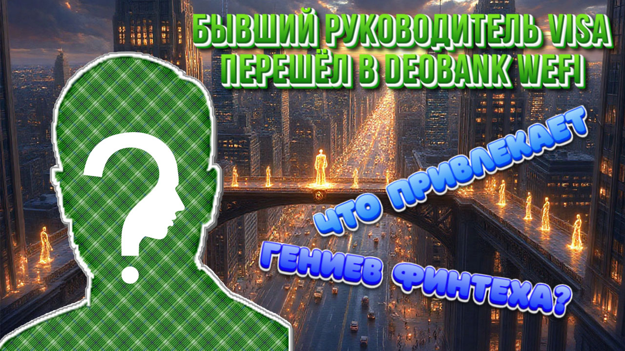 в Deobank WeFi приходят ТОПЫ финтех индустрии.