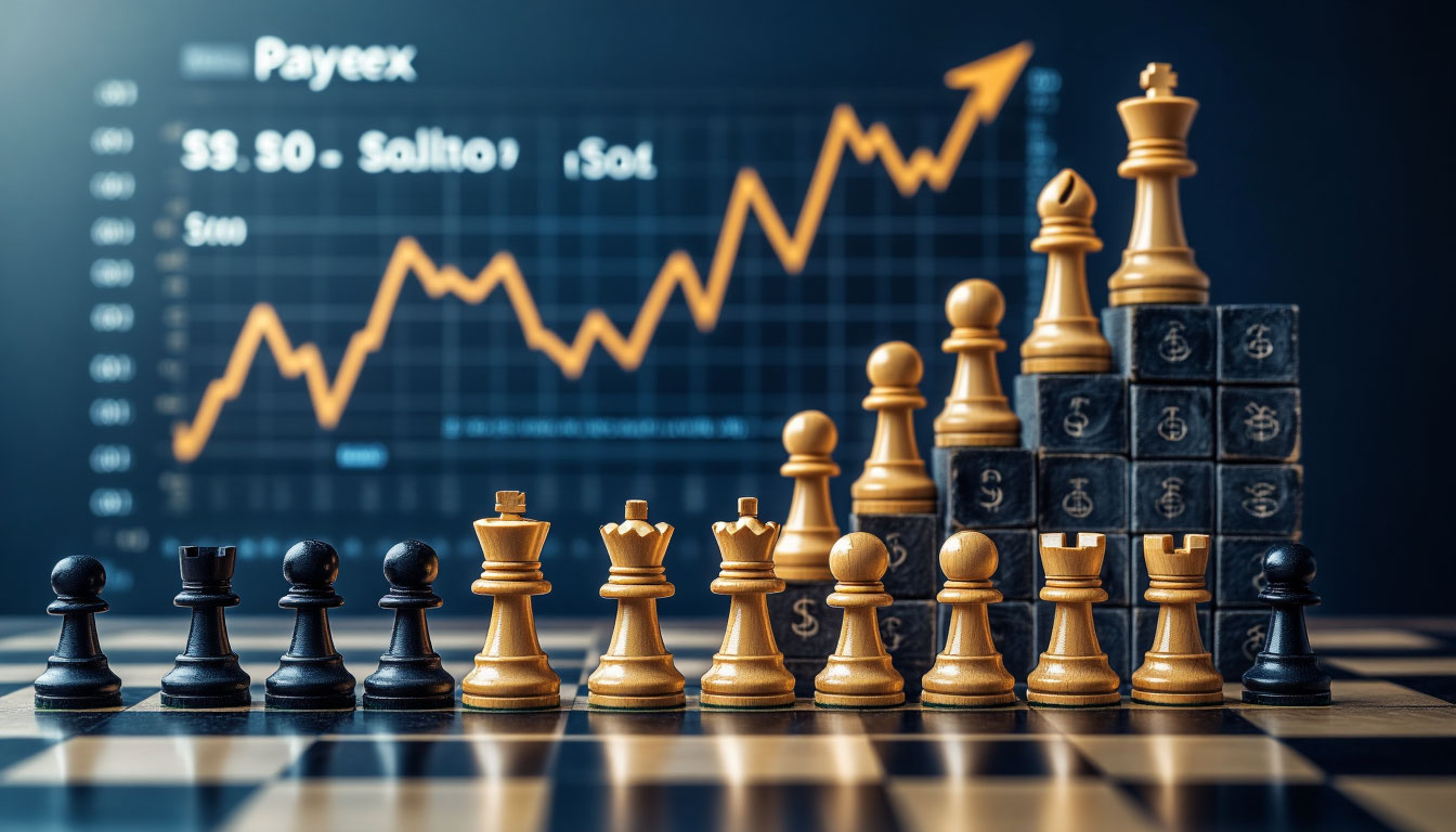 Как конкуренты Paychex помогли построить миллиардный бизнес — визуальная метафора роста через здоровую конкуренцию.