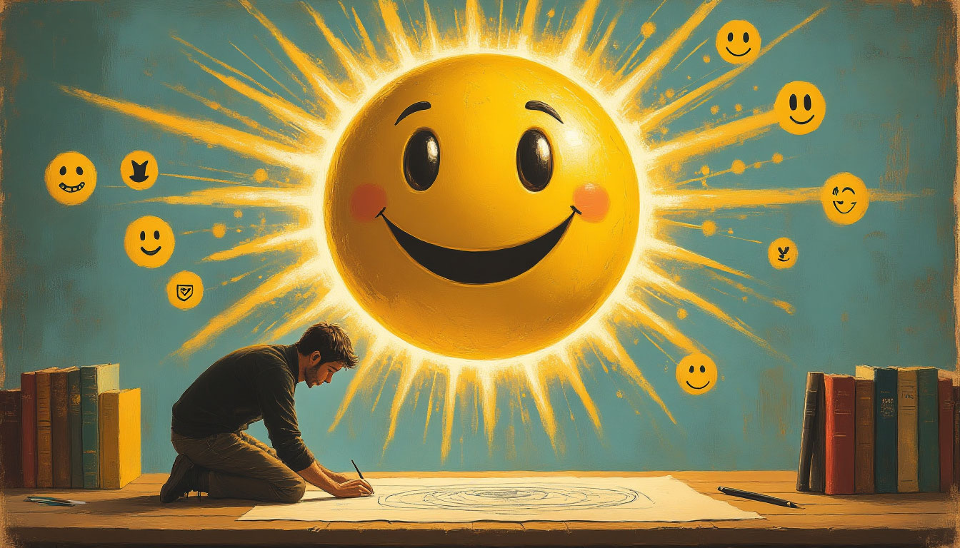 Как улыбка изменила мир — эволюция смайлика от оригинального рисунка Харви Болла до глобального символа.