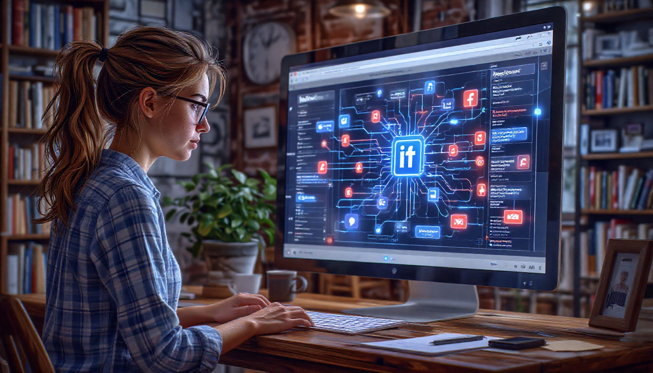 LinkedIn умер — визуальная метафора очищения профессиональной соцсети от спама и фейкового контента.
