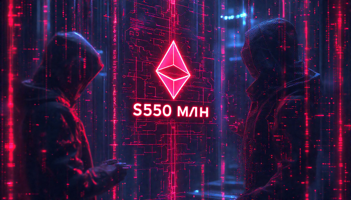 ИИ угрожает крипте — визуализация атаки искусственного интеллекта на сеть смарт-контрактов в блокчейне.