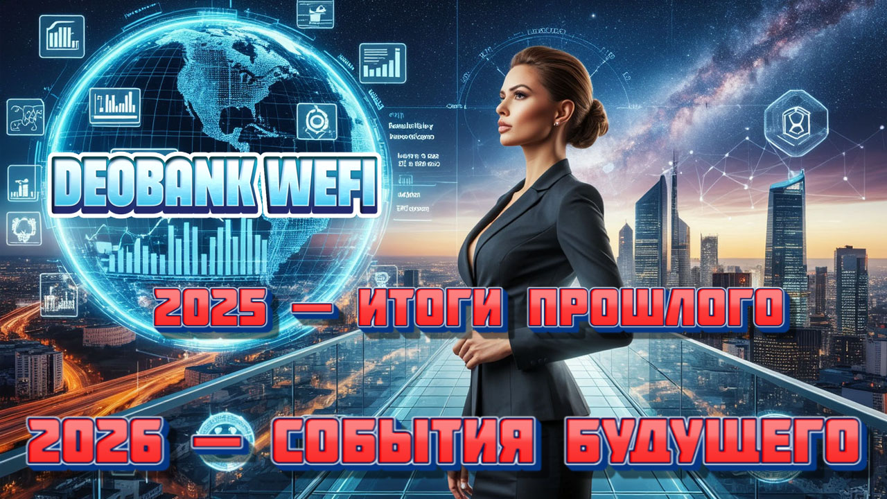 Deobanking Platform WeFi: 2025 — Итоги прошлого. 2026. — События будущего.